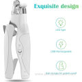 Pet Nail Clippers LED light with nail file